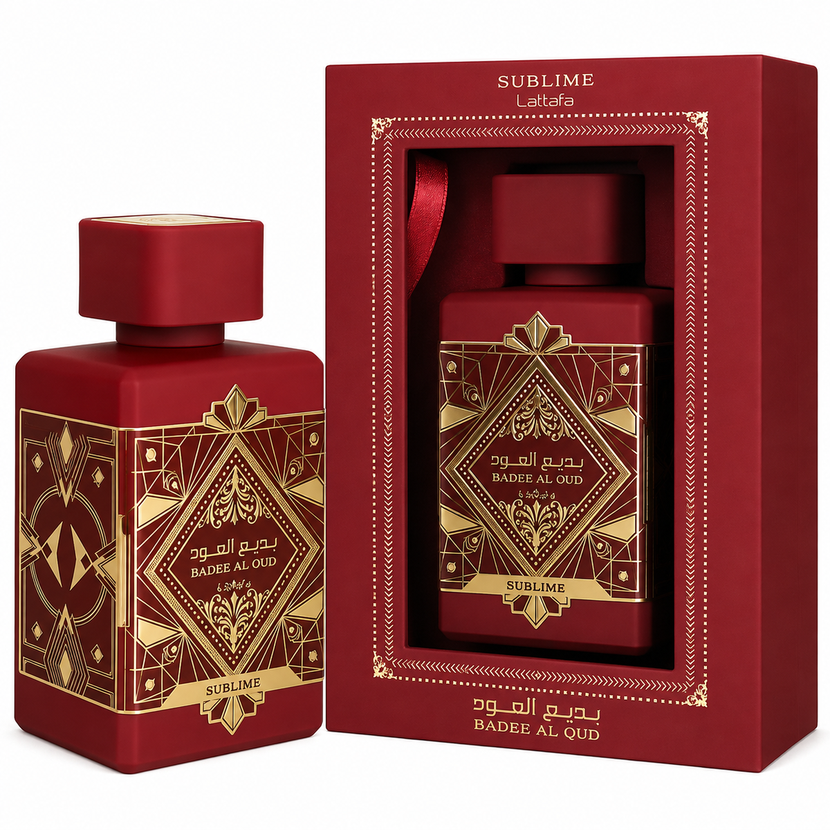 Lattafa Badee Al Oud Sublime for Unisex Eau de Parfum Spray – 3.40 Ounce / 100 ml