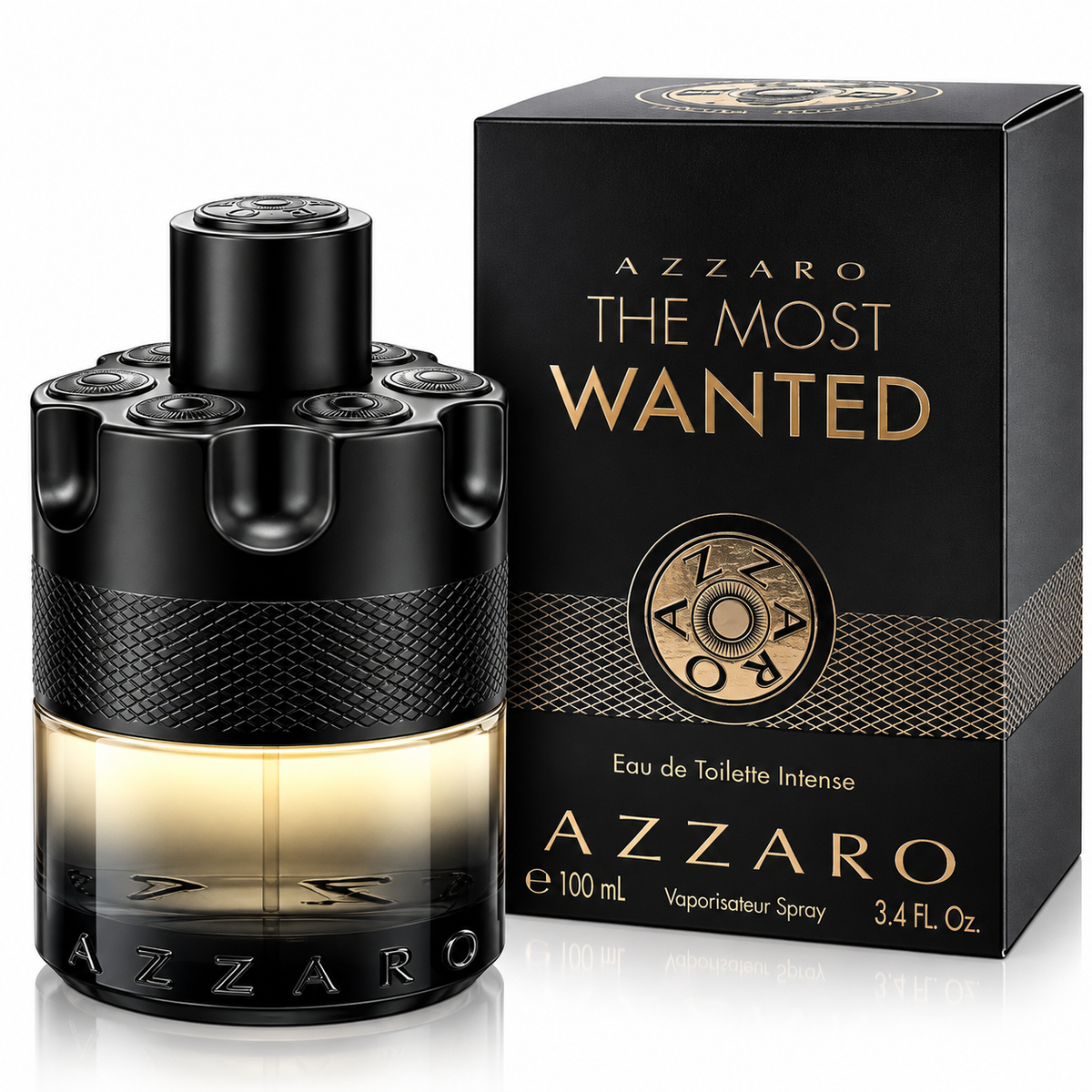 Azzaro The Most Wanted Eau de Toilette Intense for Men – 100ml / 3.4 fl. oz.