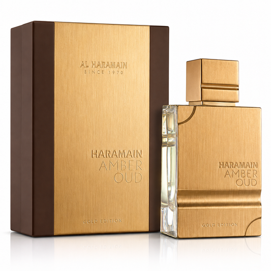 Al Haramain Amber Oud Gold Edition Eau de Parfum Spray for Women & Men – 2 Ounce / 60 ml