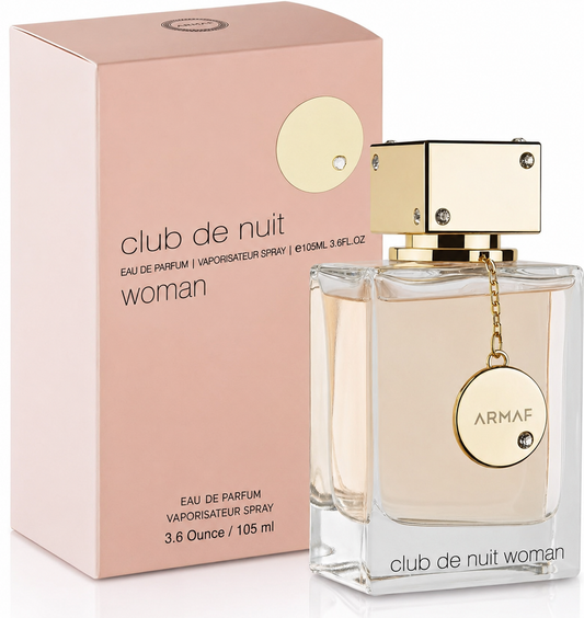 Armaf Club De Nuit for Women Eau de Parfum Spray – 3.6 Ounce / 105 ml