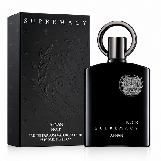 Afnan Supremacy Noir Eau de Parfum Spray for Men – 3.4 Ounce / 100 ml