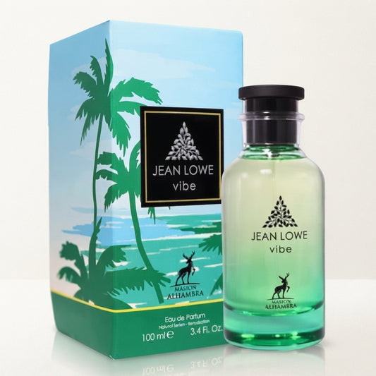 Maison Alhambra Jean Lowe Vibe Eau de Parfum Spray for Unisex – 3.40 Ounce / 100 ml