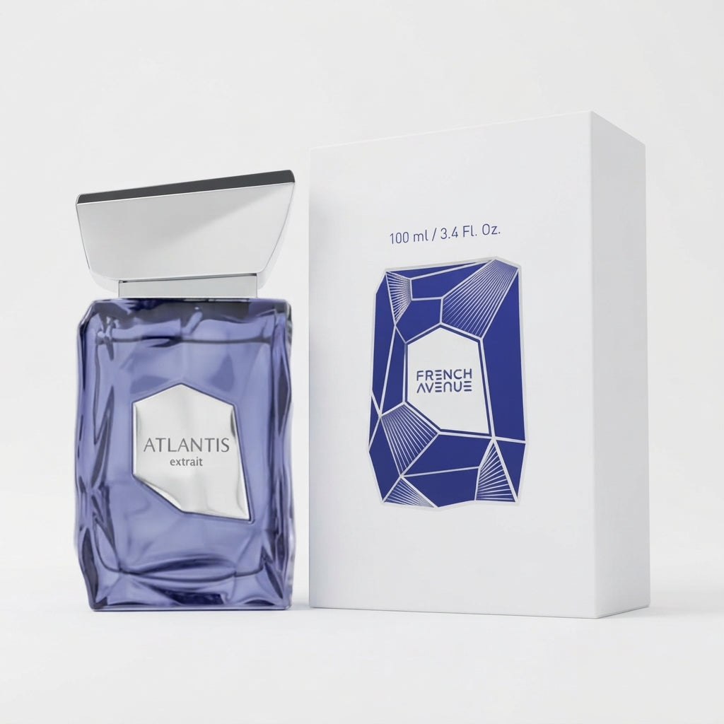 Fragrance World French Avenue Atlantis Extrait de Parfum for Unisex – 3.40 Ounce / 100 ml