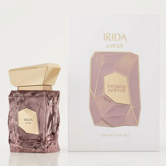 Fragrance World French Avenue Irida Extrait de Parfum for Unisex – 3.40 Ounce / 100 ml