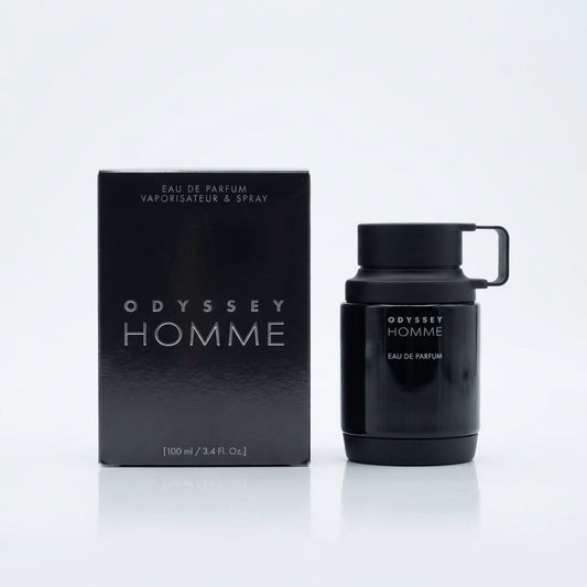 Armaf Odyssey Homme Black Eau de Parfum Spray for Men – 3.4 Ounce / 100 ml