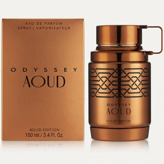 Armaf Odyssey Aoud Edition Eau de Parfum Spray for Men – 3.4 Ounce / 100 ml