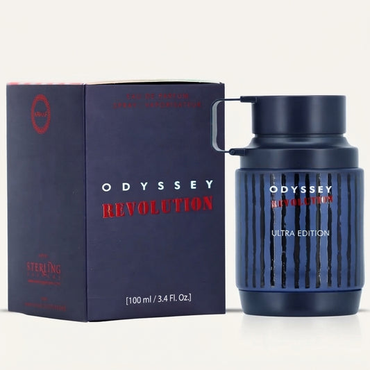 Armaf Odyssey Revolution Ultra Edition Eau de Parfum Spray for Men – 3.4 Ounce / 100 ml