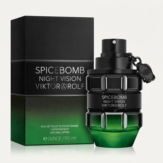 Viktor & Rolf Spicebomb Night Vision Eau de Toilette Spray for Men – 3 Ounce / 90 ml