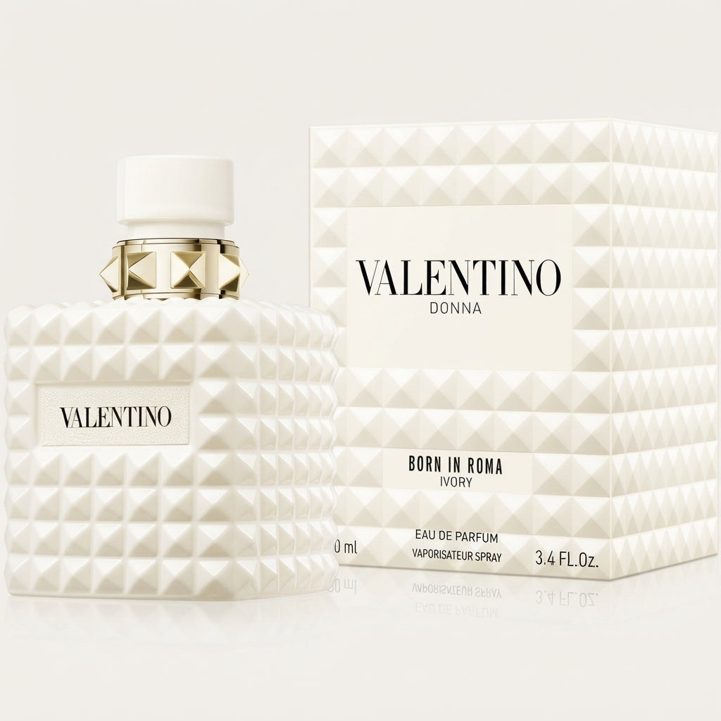 Valentino Donna Born In Roma Ivory Eau de Parfum for Women – 3.4 oz / 100 ml