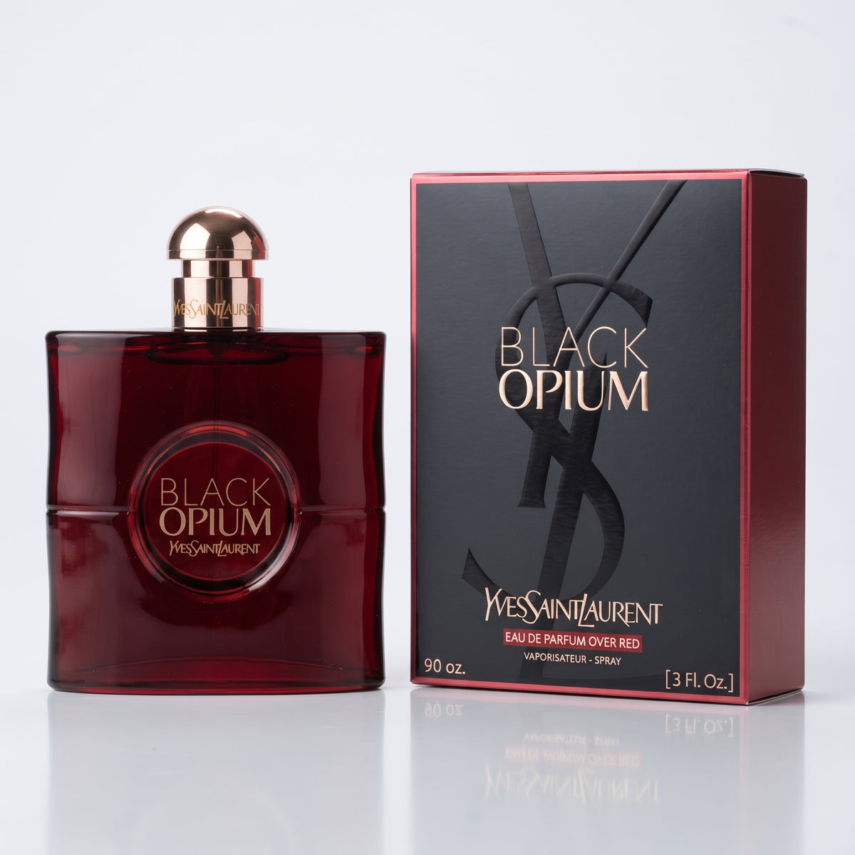 Yves Saint Laurent Black Opium Over Red Eau de Parfum Perfume for Women – 3 oz / 90 ml